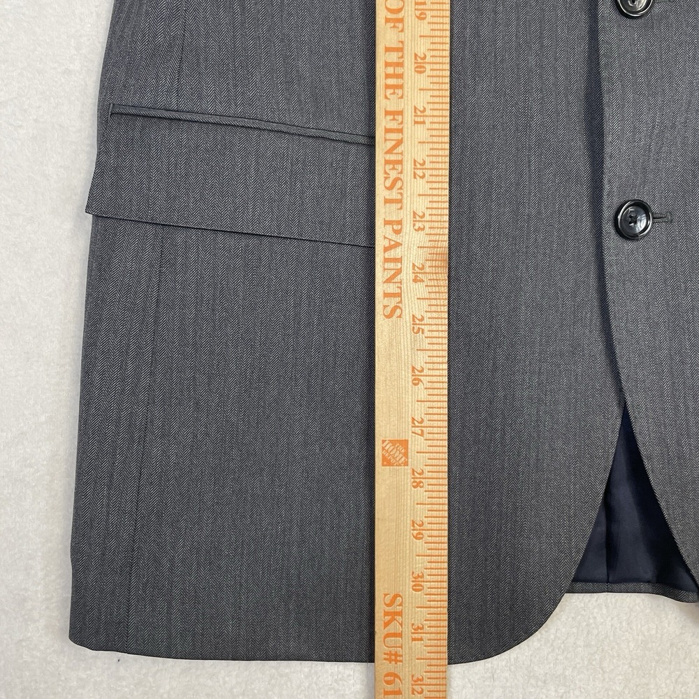 J. Crew Men's Ludlow 2010 Suit Jacket 100% Italian Wool Double Vent Blazer 42L - Picture 9 of 13